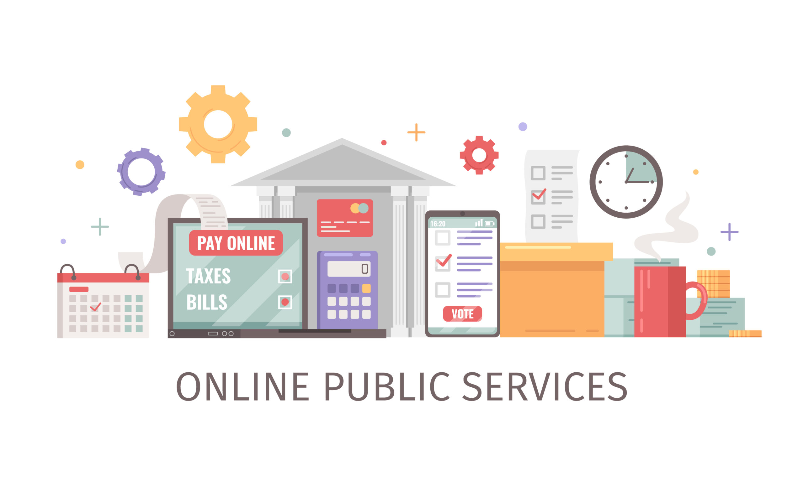 Digital transformation flat concept with online public service symbols vector illustration SSUCv3H4sIAAAAAAACA01Ry07DMBD8ldWeAwVxyw2VCsGpAsSl4rBxtumqjh35kVJV+XfWaYt628fszHh8woaiGKxPKNbmmAIl8Q7rxwq5leSDkMX6YaowJko5clSsdoYSd7qd+yvJ5lTmWOMXm53z1ndH1MPc6Gjp+yEnDhGn6gp7u5GMi6WV4e45pP+TbzZqAKefCqljZ45FWrUDW6bZyUZX+4Oy9hdbo7TszyXlVkqJozdkdf9UbKue78u0CzTsxAQZOZS+5Wi0wBfpJJEFteXi1od+dgdbSwmMd4aHBAdJO/DOimMYcmPFQOQwimGIx77xNsI4e4fbUO9hpYlSYxlW608g18IHu5YV5eB9/QpnNX1++i3pYHWJ6cwVFxf5THZBTWE1Bez3+lvTNP0BSYHpQssBAAA=